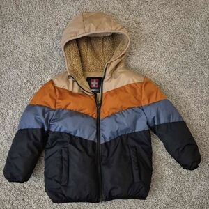 Swiss Tech Kids Tri-Tone Puffer Jacket